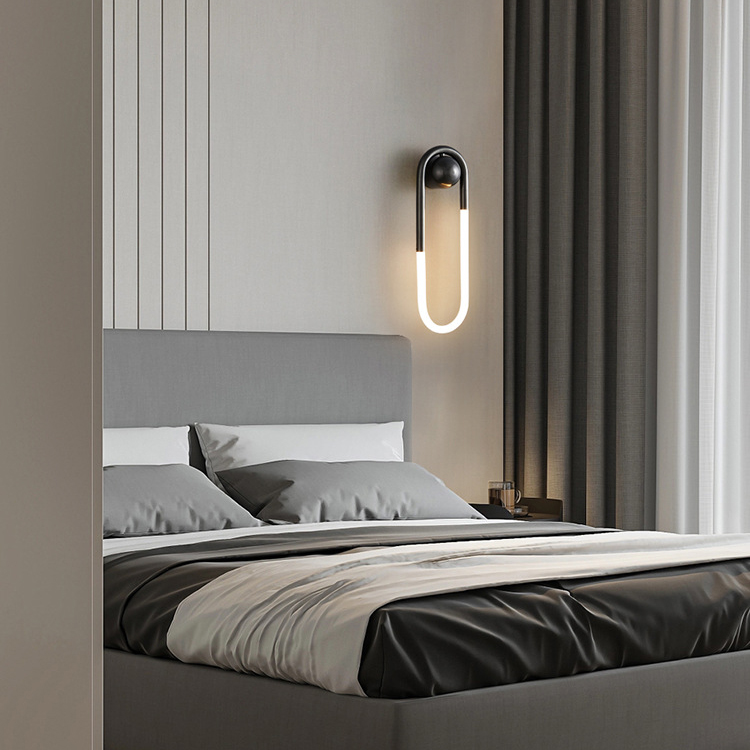 Настенный светильник GABI WALL H75 Black by ImperiumLoft