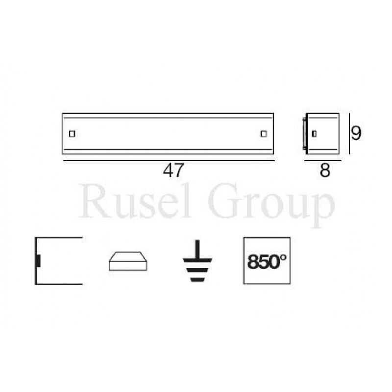 Настенный светильник Linea Light Mille LED 7842