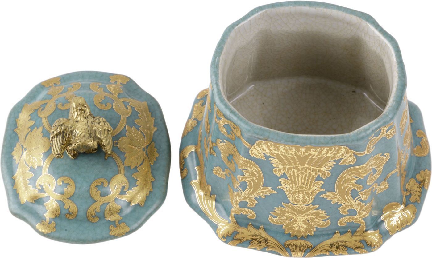 Шкатулка с птичкой Glasar 31G2215/J693C/NB4199