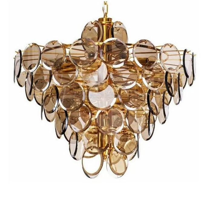 Подвесная люстра VERLE B D54 Gold by ImperiumLoft