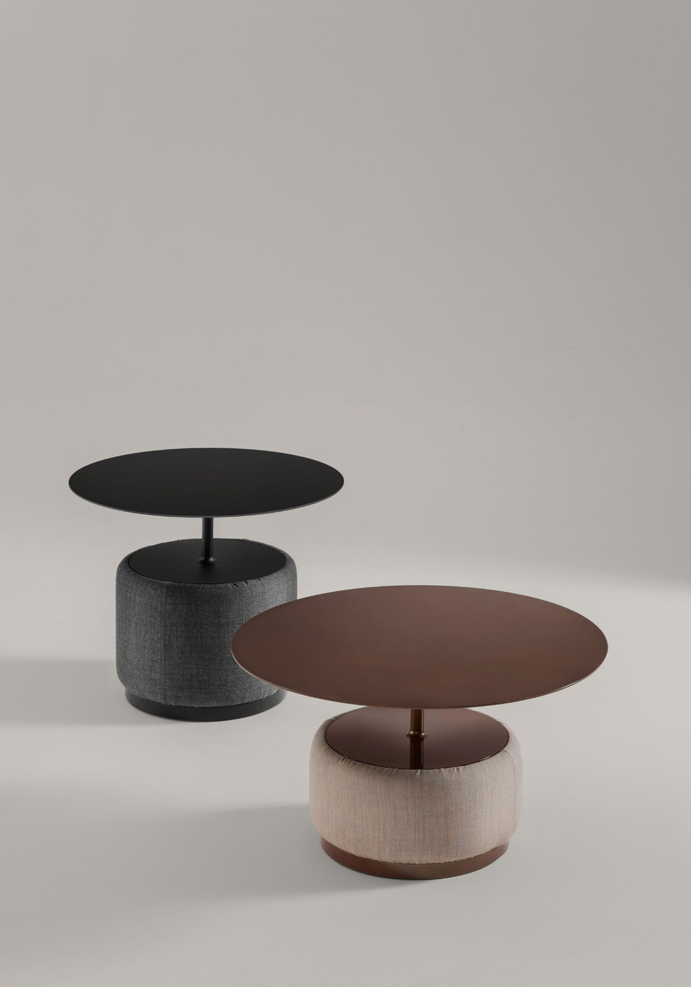 Столик Midj Bloom H50 3Terracotta/Graphite T2041D60+terracotta+graphite