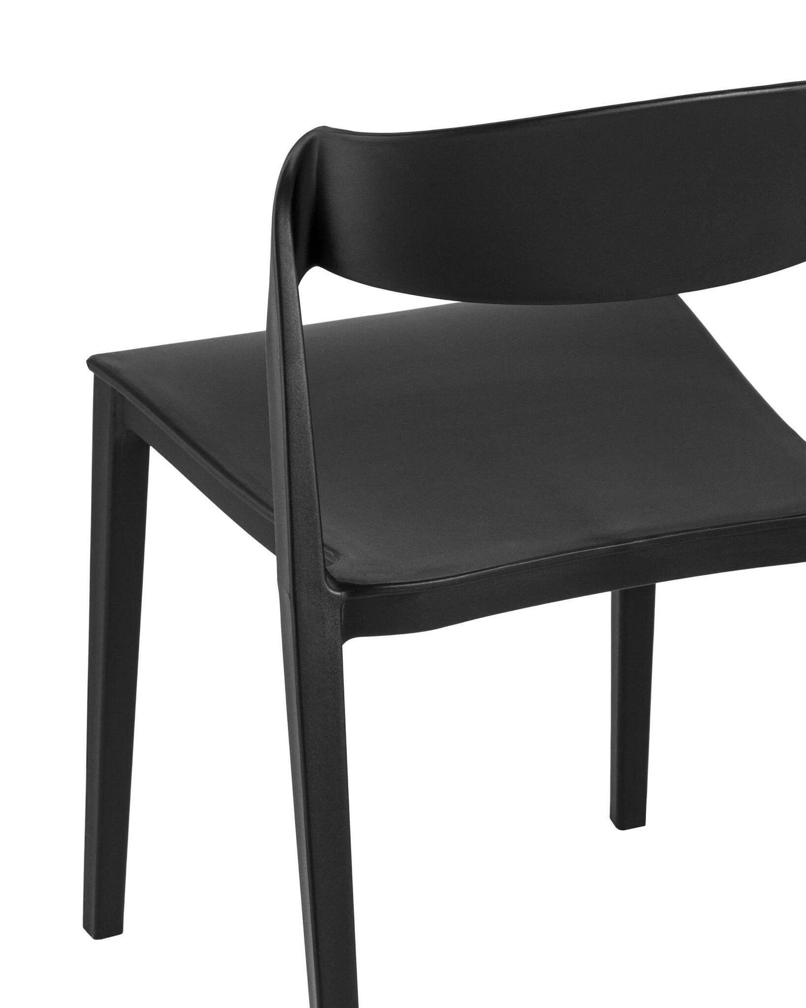 Стул Moris пластик черный Stool Group