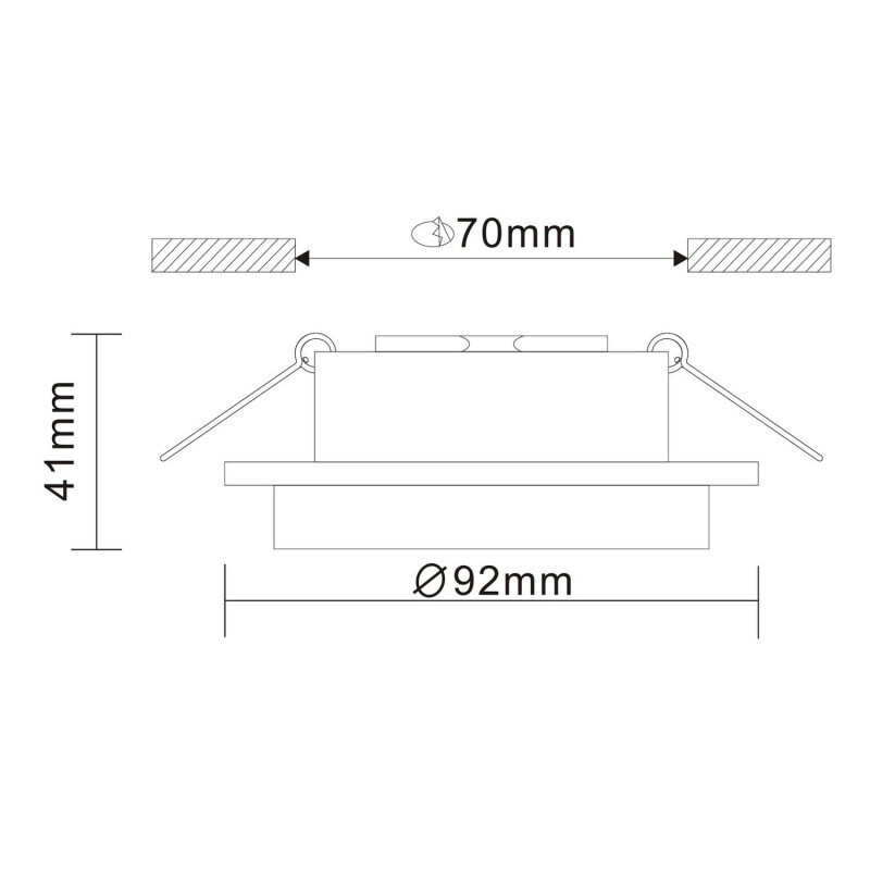 Встраиваемый светильник ST Luce ST206.408.01