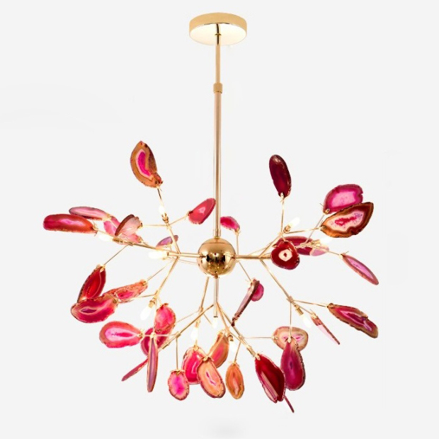 Подвесная люстра AGATE D76 Purple by ImperiumLoft