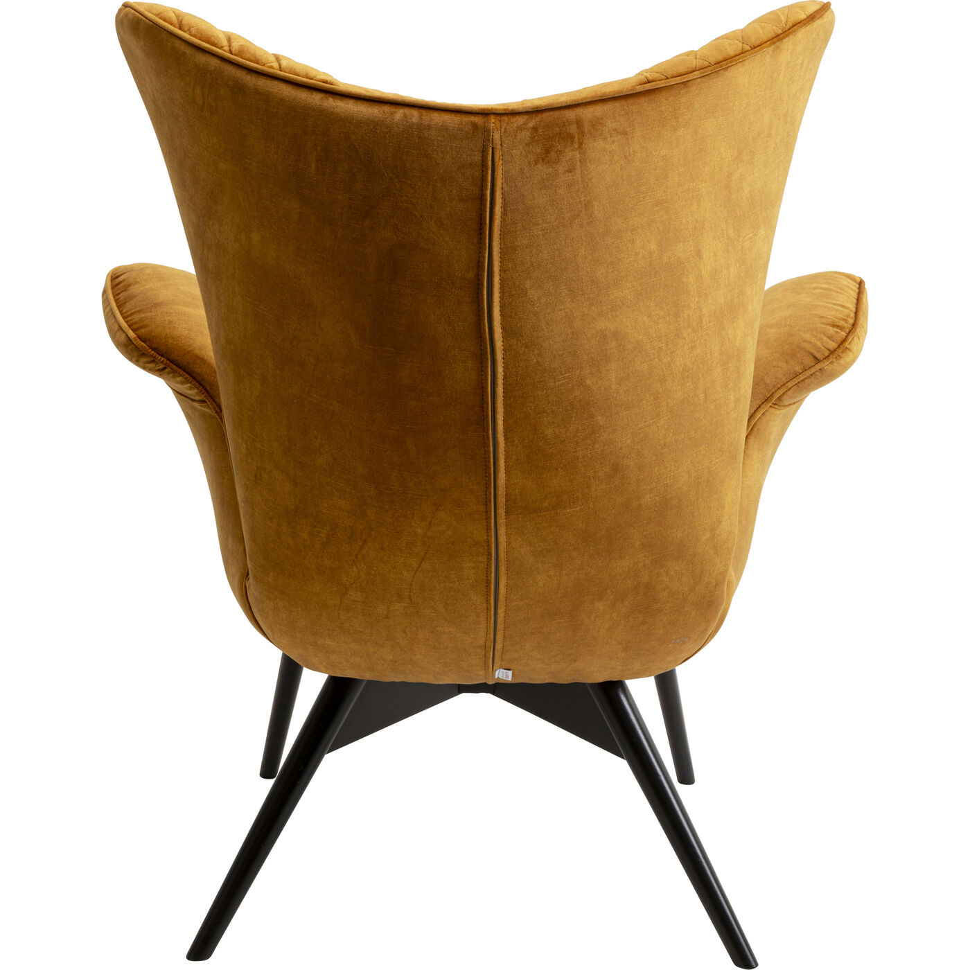 Кресло Tudor Velvet Gold Brown KARE 70737