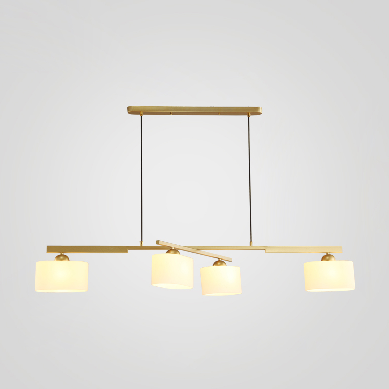 Подвесная рядная люстра RID Brass by ImperiumLoft