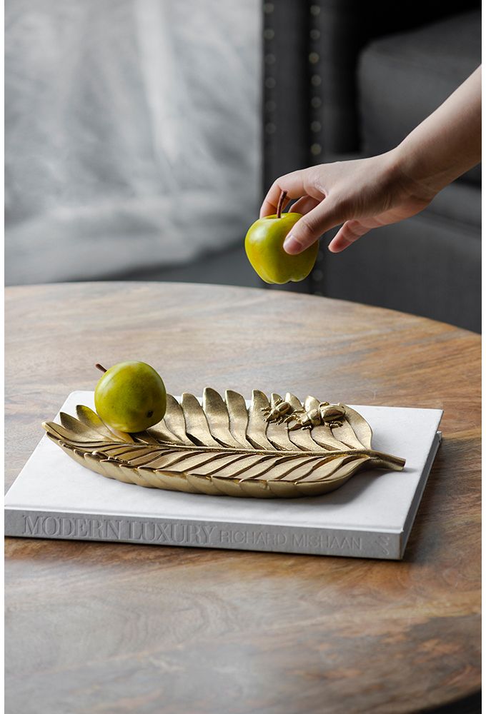 Блюдо Лист Glasar 77598