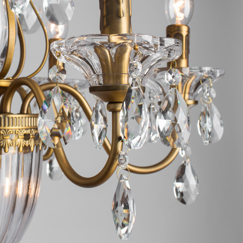 Подвесная люстра Arte Lamp A4410LM-6-2SR