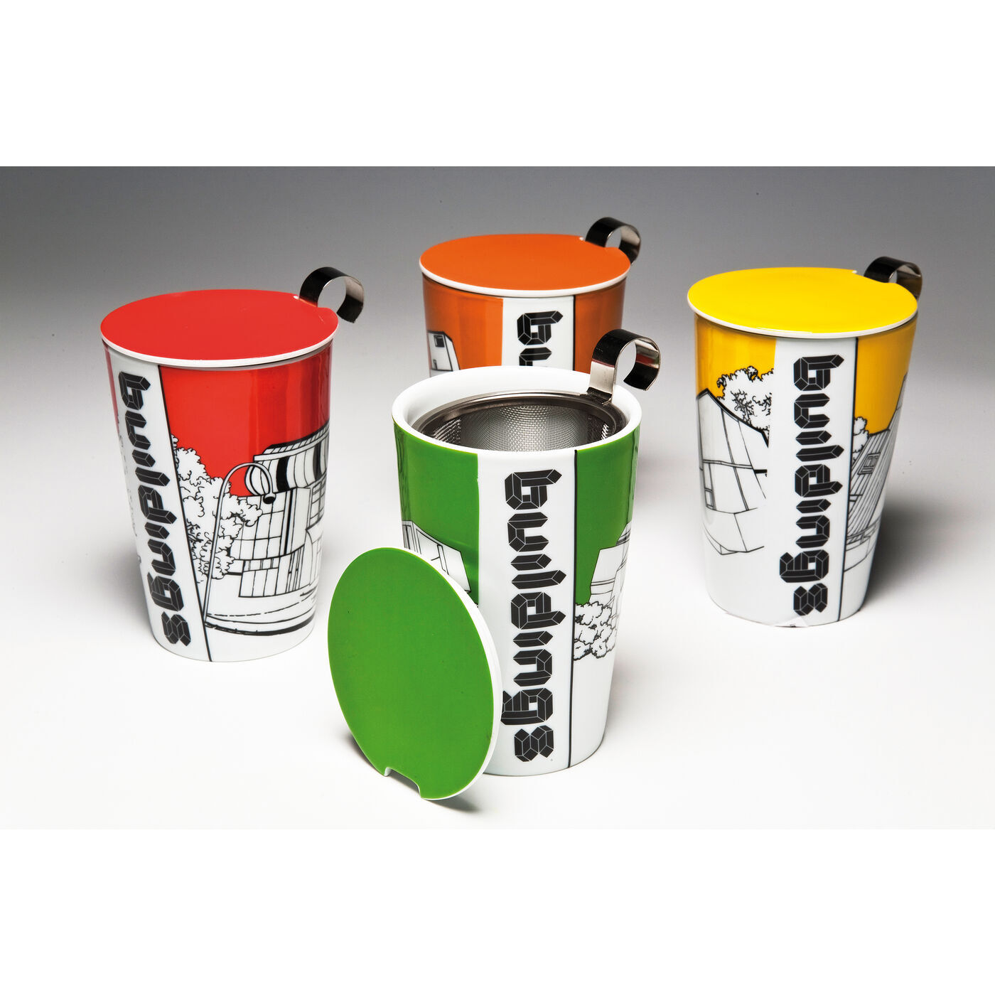 Кружка чайная KARE Building 33935