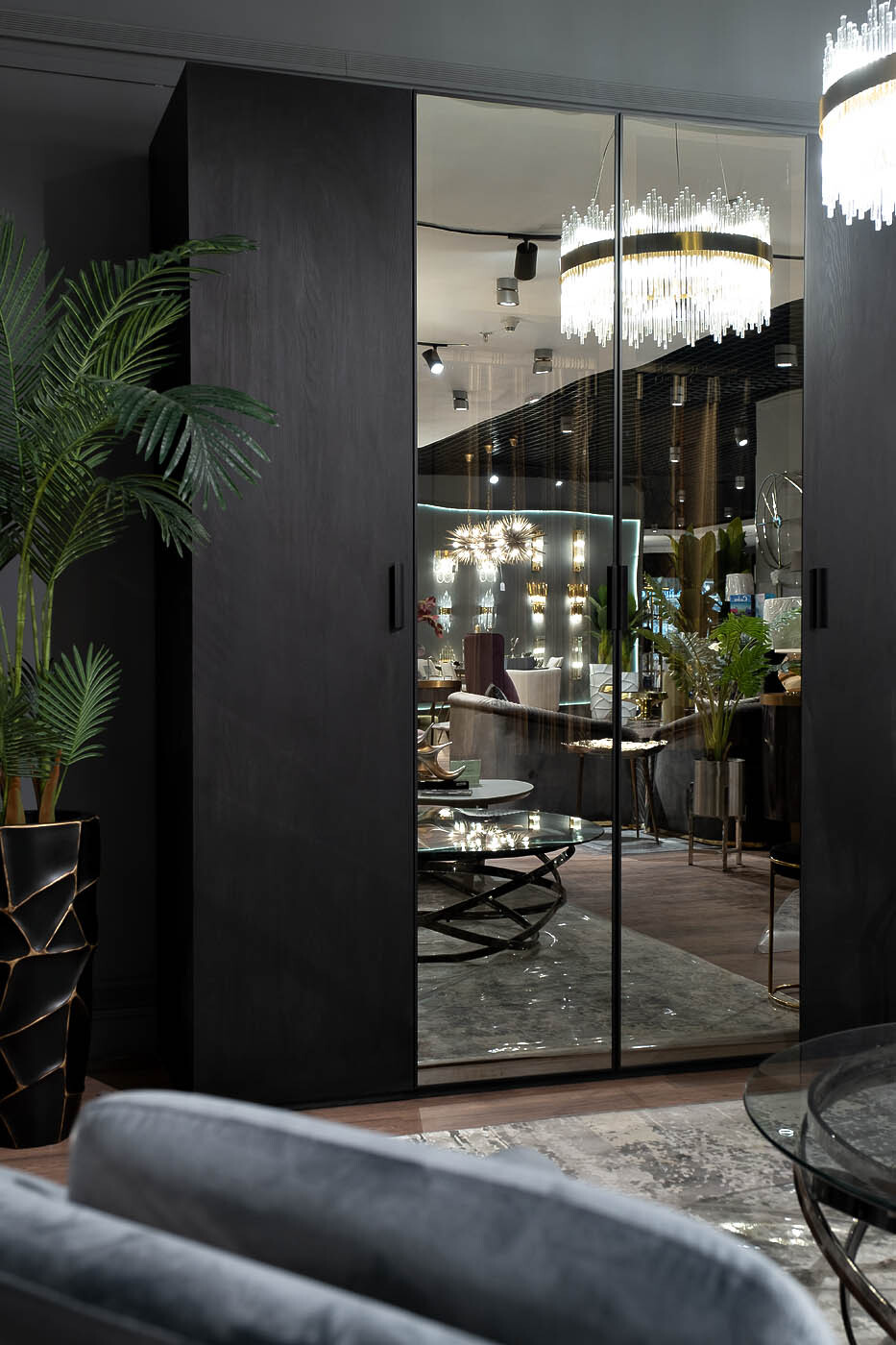 Шкаф однодверный черный Garda Decor 140SA-51BL Шкаф однодверный черный Garda Decor 140SA-51BL