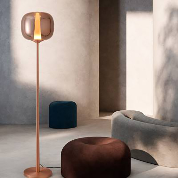 Торшер FOLLETT FL H120 Rose Gold by ImperiumLoft