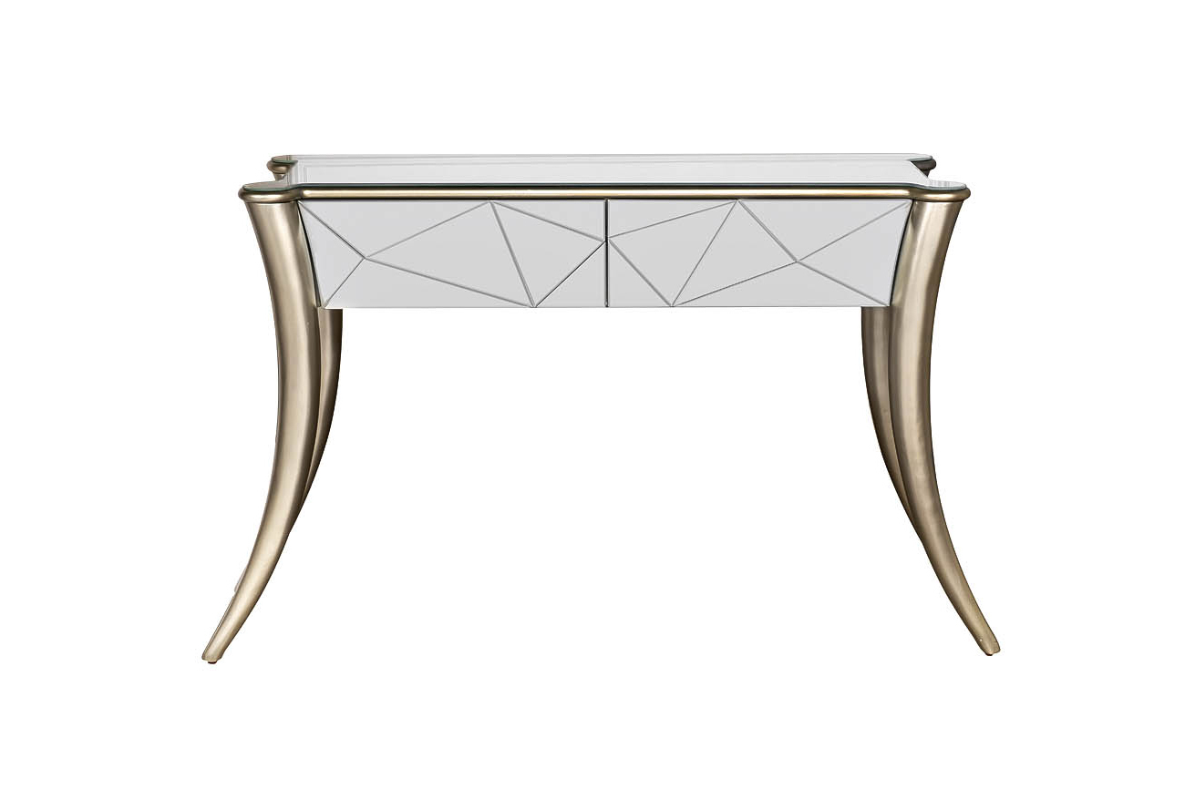 Консоль зеркальная с ящиками Garda Decor KFC665