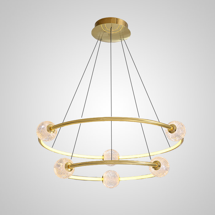 Подвесная Люстра Storms Ch D68 Gold By Imperiumloft