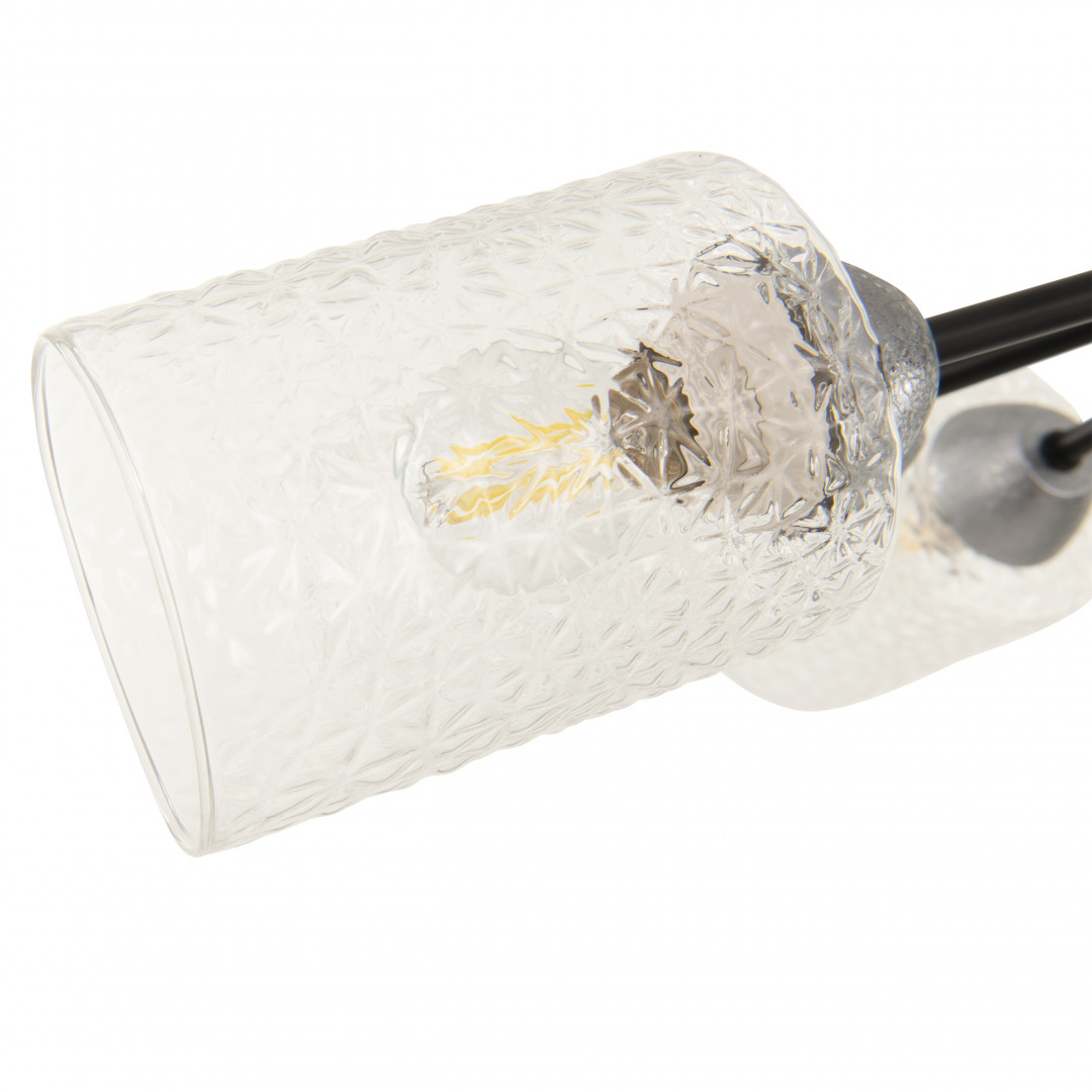 Люстра с плафонами 326207/8 CR.BK Arte Milano