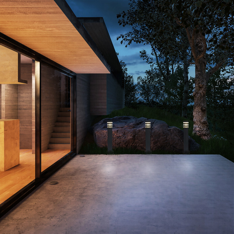 Садовый светильник Elektrostandard 1550 TECHNO черный