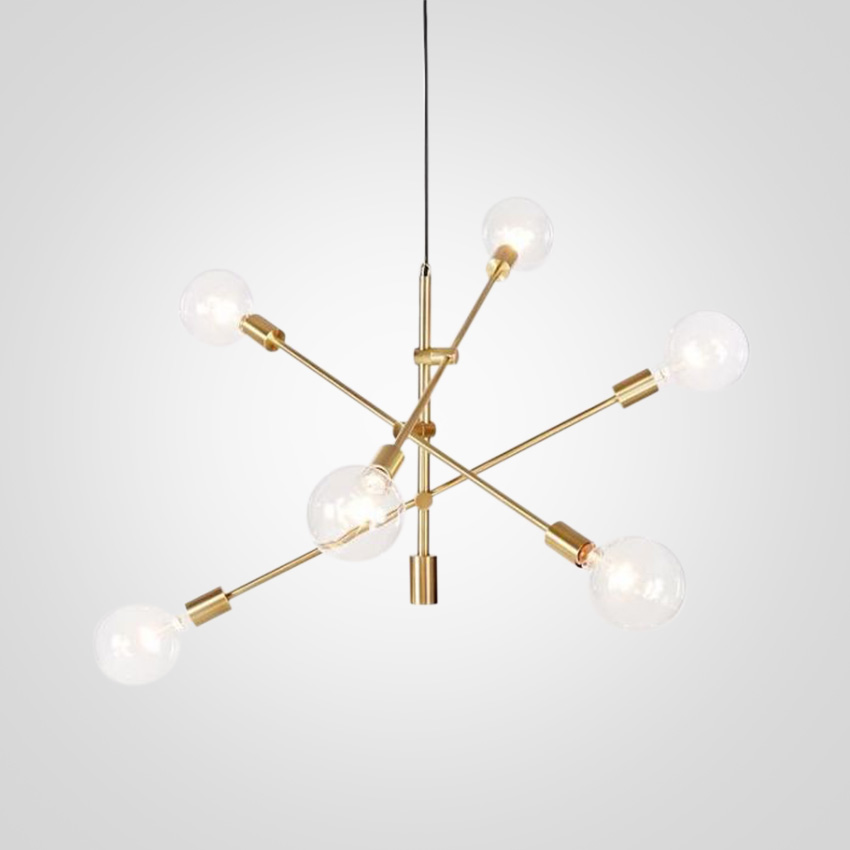 Подвесная люстра ARM1 Латунь by ImperiumLoft