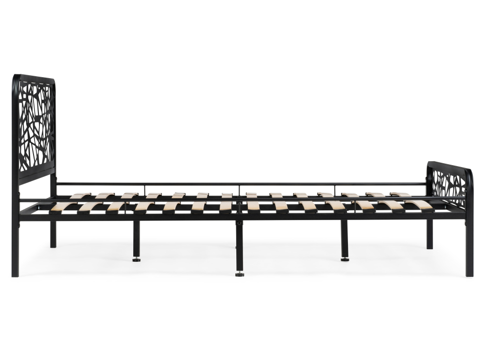 Кровать Woodville Кубо 120х200 черный 533092