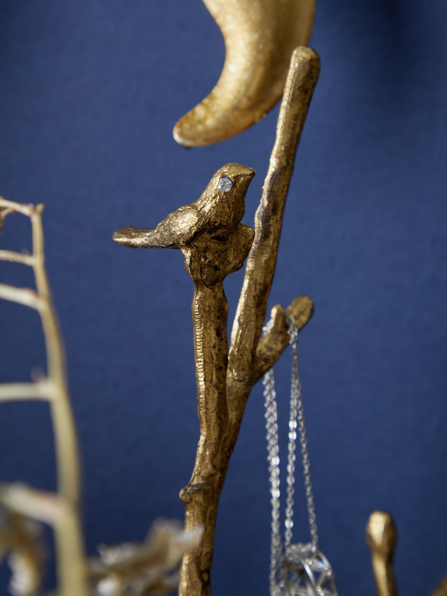 Блюдо для колец Птица на ветке Glasar 57-327