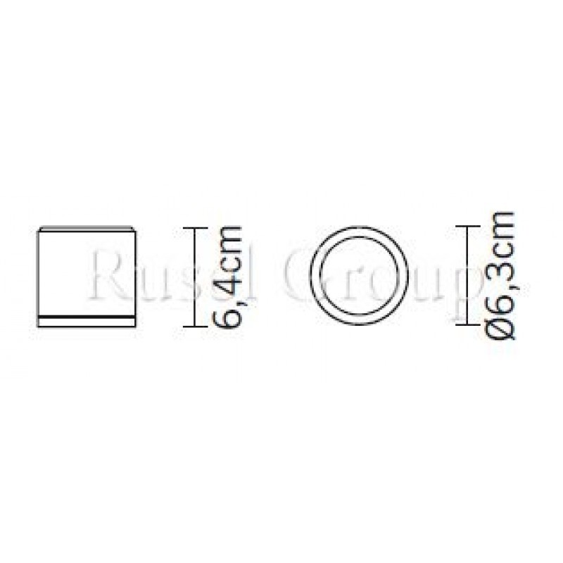 Настенно-потолочный светильник Fabbian Cricket D60 G03 11