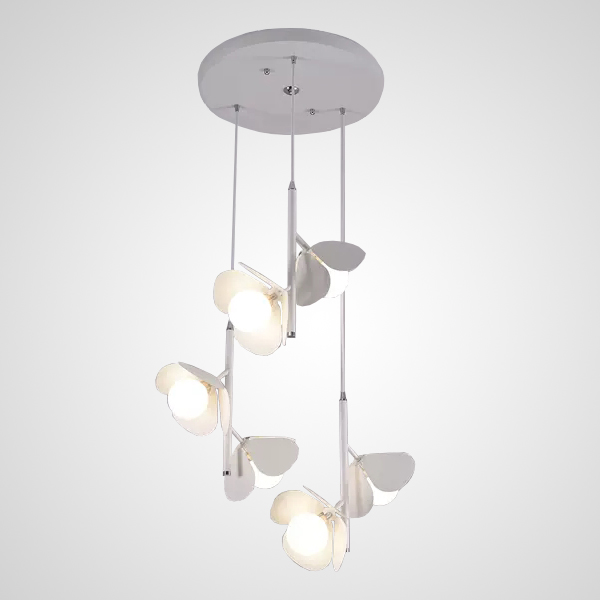 Подвесной светильник JANITA BW COMBO White Диск by ImperiumLoft