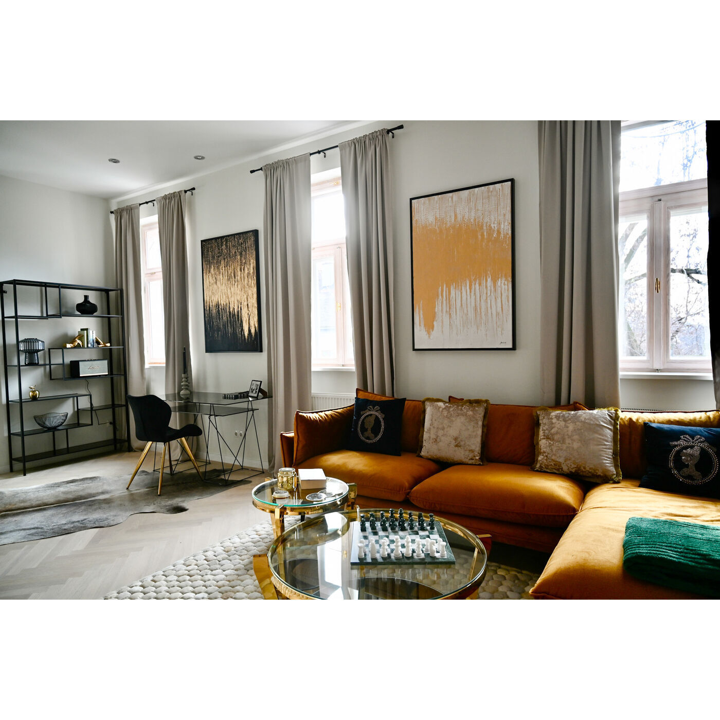 Столик приставной KARE Monocle 85366