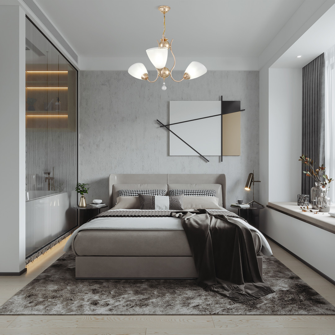 Люстра подвесная с плафонами 335816/3 FGD Arte Milano