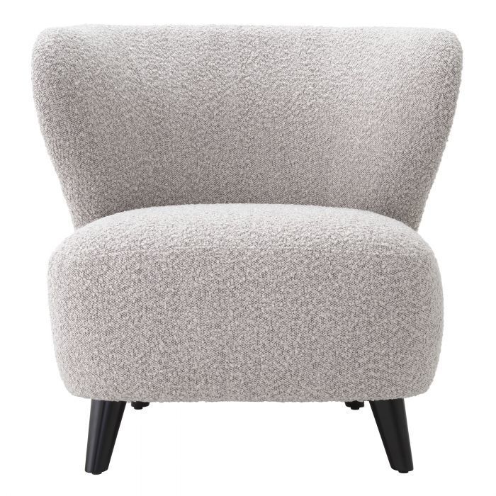 Кресло Eichholtz Hydra bouclé grey 116135