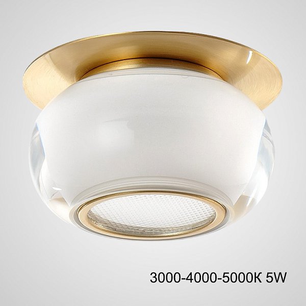 Точечный светодиодный светильник MENO Трехцветный свет 5W by ImperiumLoft