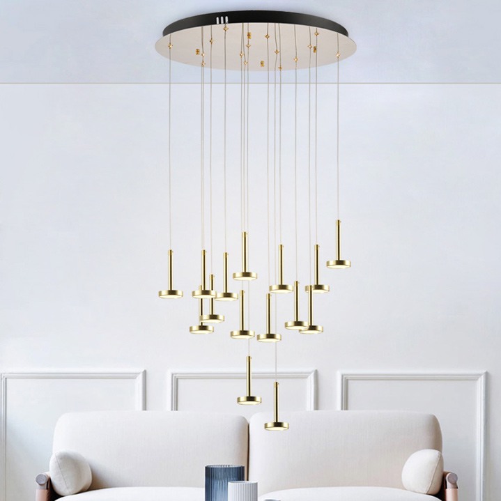 Подвесной светильник PIN 7 планка by ImperiumLoft