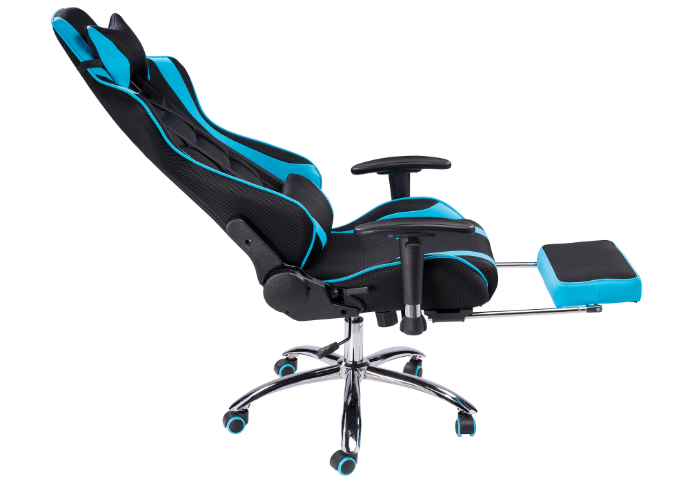 Стул Woodville Kano 1 light blue / black 11909