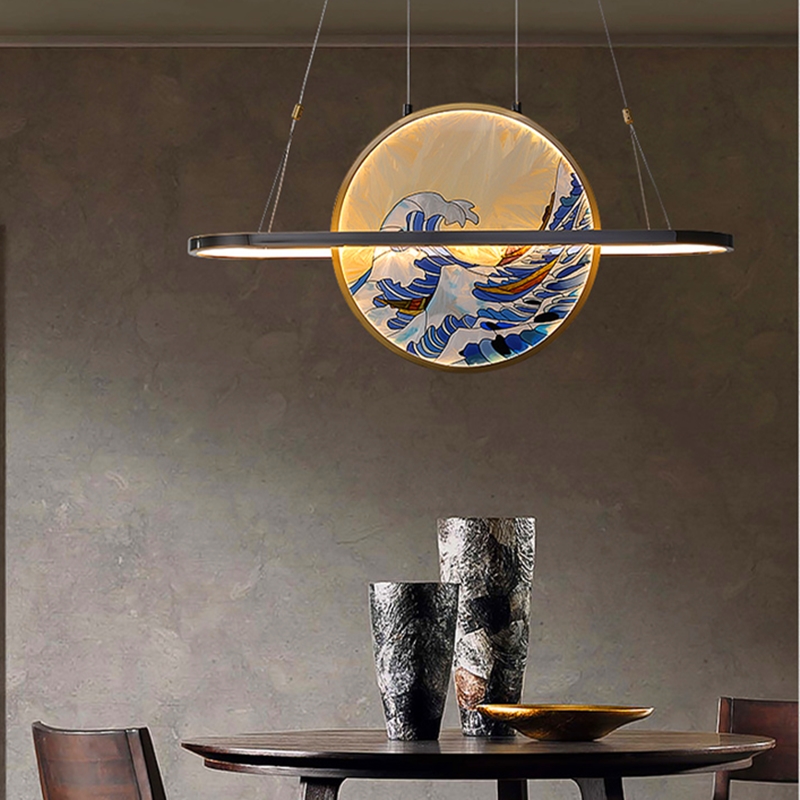 Подвесной светильник AKIRA WAVE by ImperiumLoft