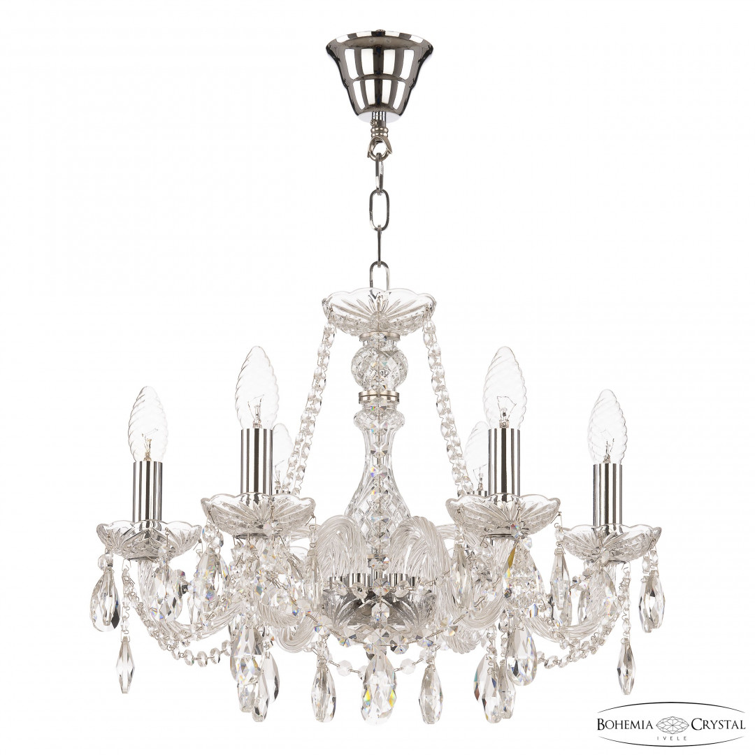 Люстра хрустальная 116/6/165 Ni Bohemia Ivele Crystal