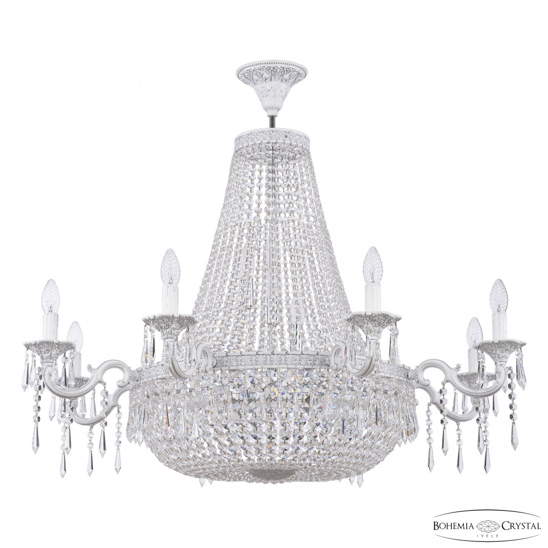 Люстра хрустальная AL2201H201/8/100FL WMN Bohemia Ivele Crystal