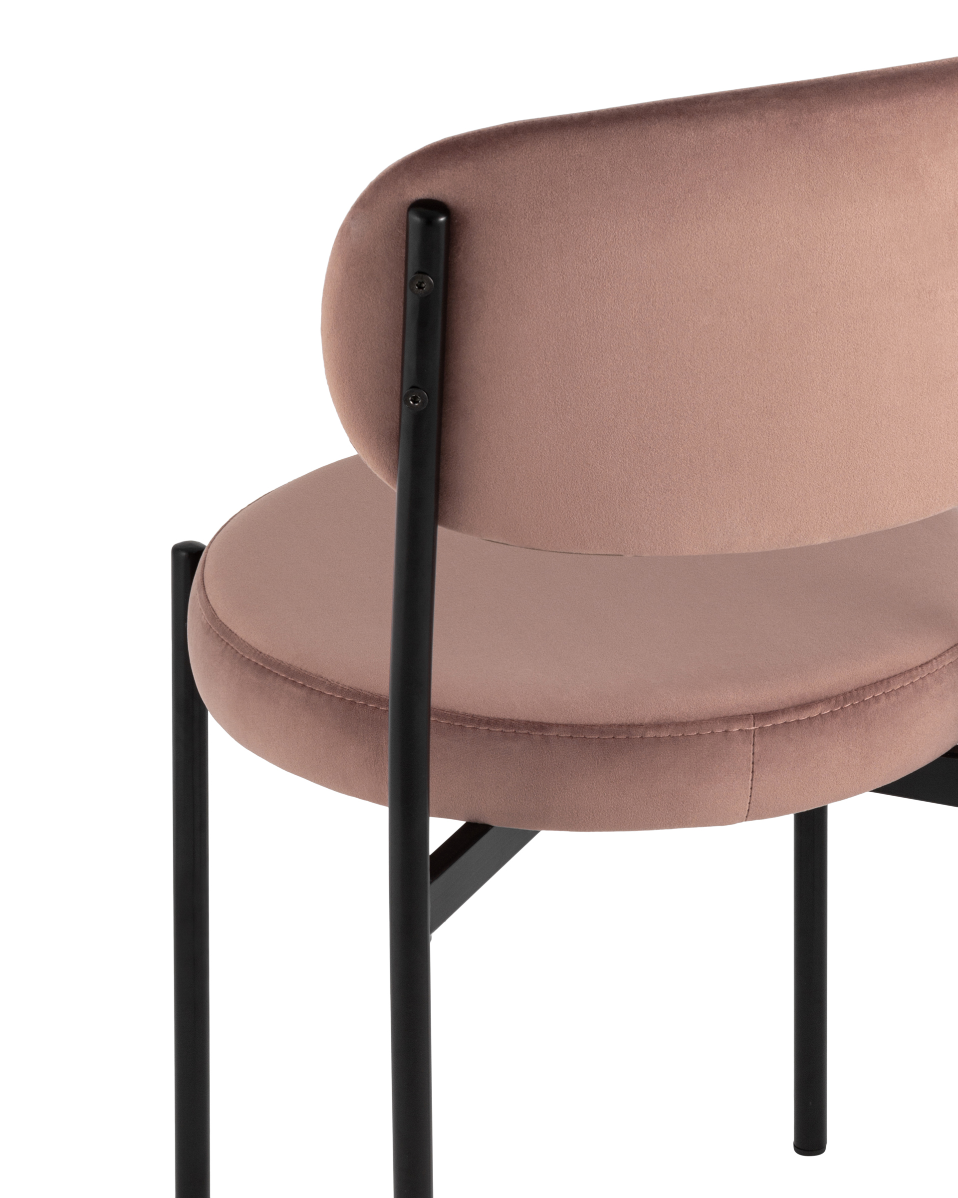 Стул Бриф NEW велюр пыльно-розовый Stool Group