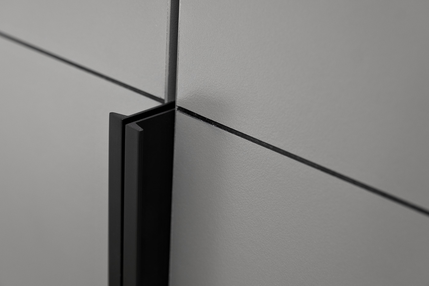 Шкаф двудверный с полками цвет серый кобальт Garda Decor GD-10013/2-6(глухой)