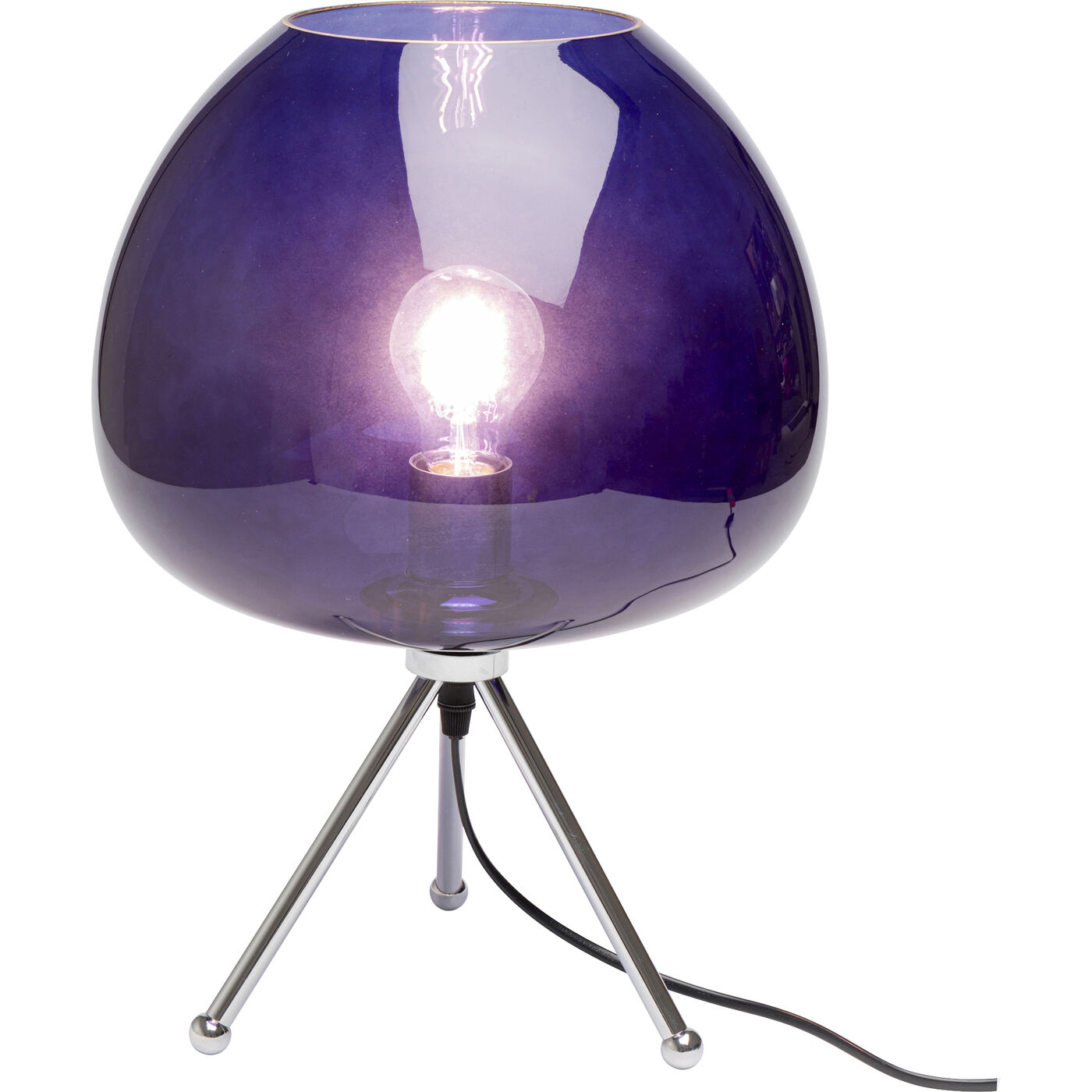 Светильник настольный Sphere Night Blue 43cm KARE 57641