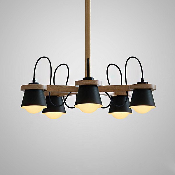 Люстра потолочная NATURA B5 Black by ImperiumLoft