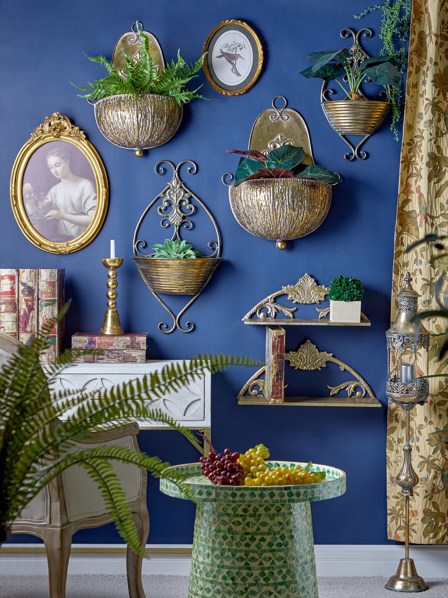 Полка настенная Эфиопия Glasar 57-350/2