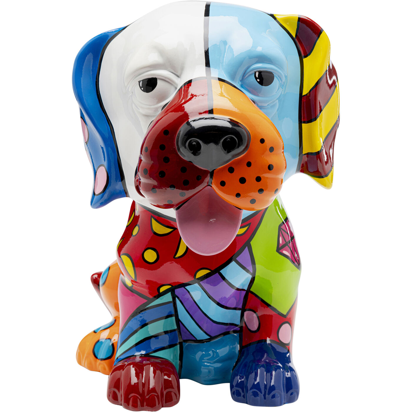 Фигура декоративная Dog Patchwork 35 см KARE 56040