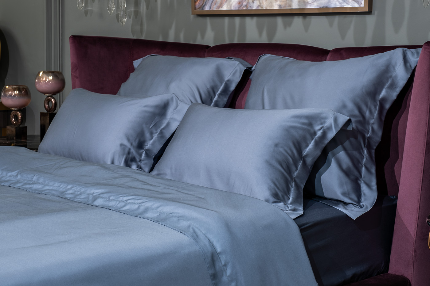 Пододеяльник Сопрано 145х210см синий Garda Decor 131SH-4226-POD SOPR SIN