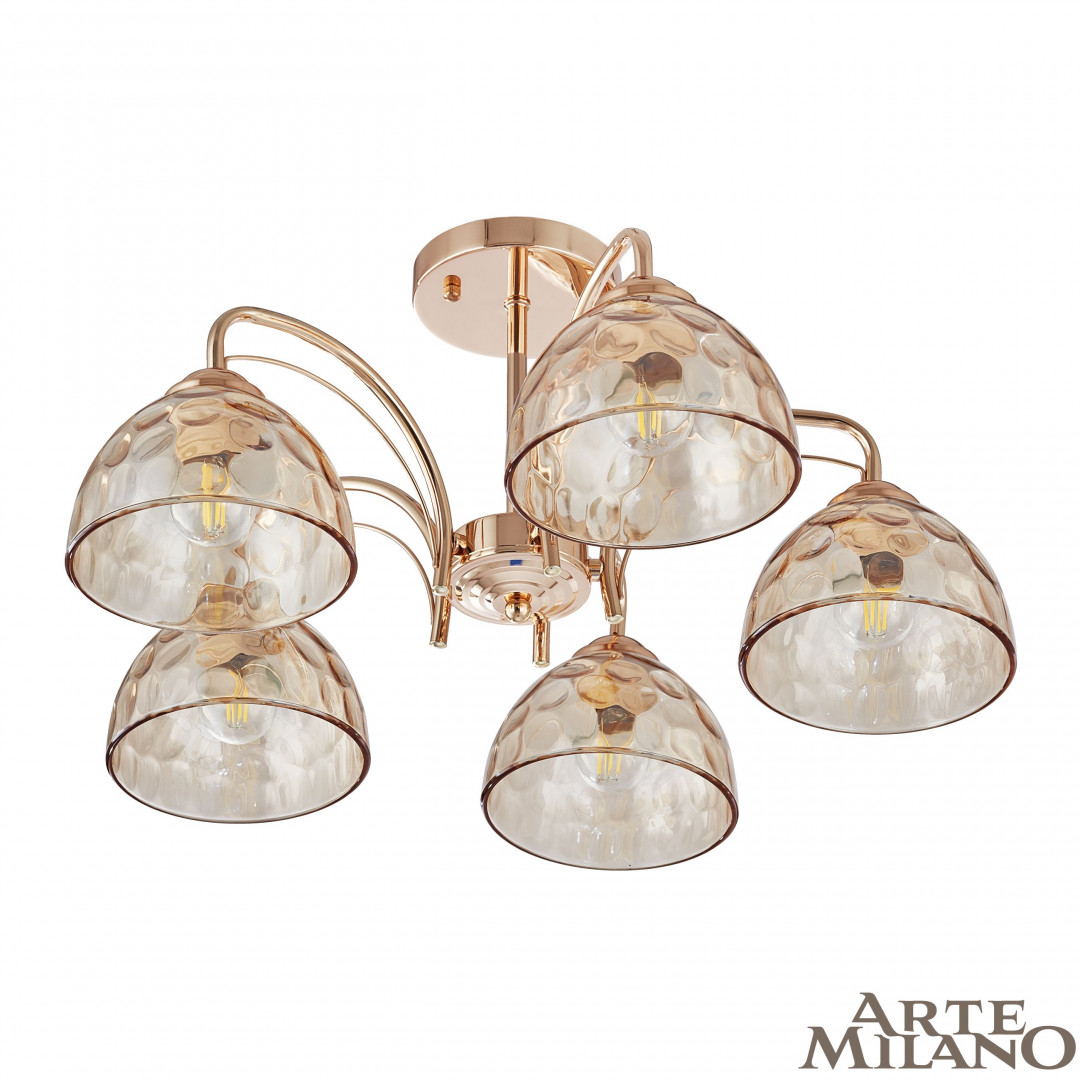 Люстра потолочная с плафонами 332366/5 FGD Arte Milano