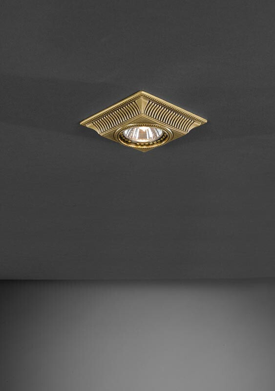 Встраиваемый светильник Reccagni Angelo SPOT 1084 BRONZO