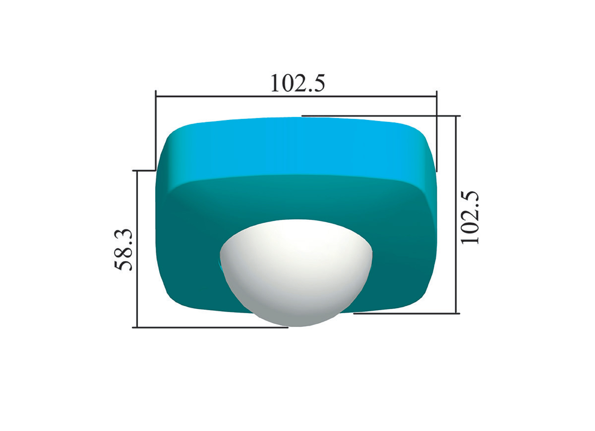 Датчик присутствия инфракрасный Donolux DS46B