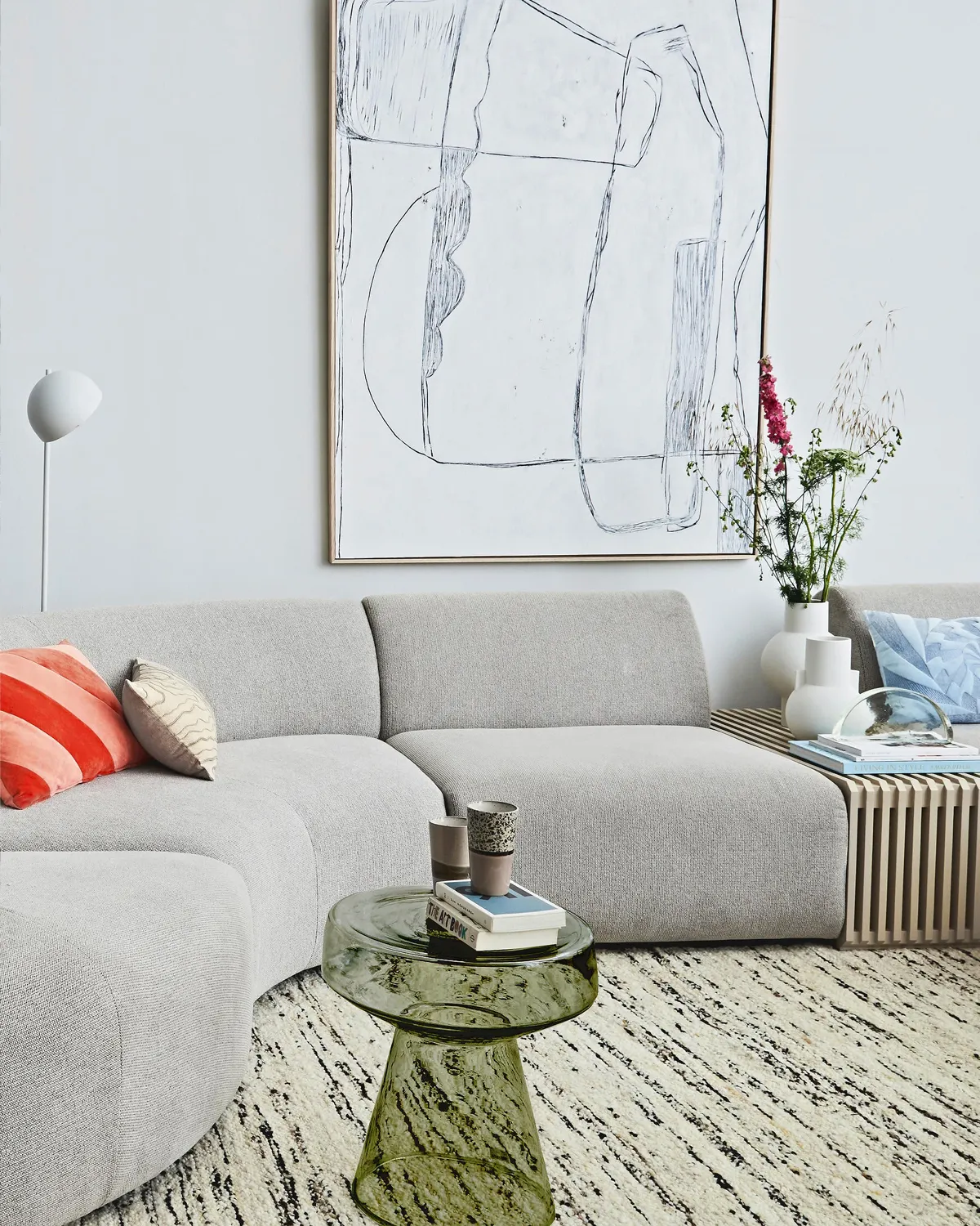 Оливковый приставной столик Флумс Louvre Home P3118XA