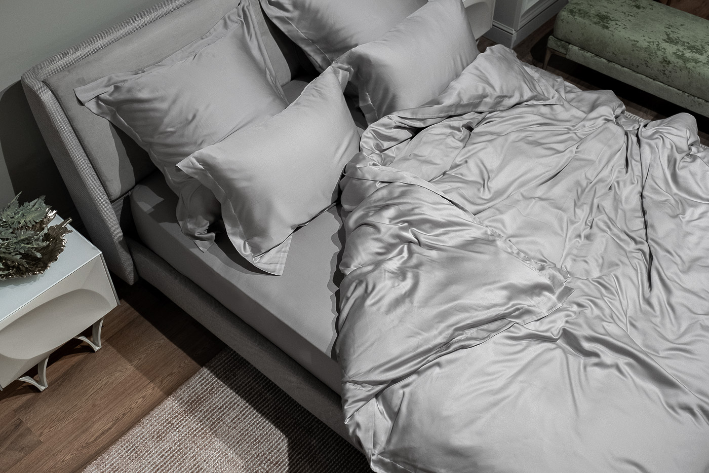 Пододеяльник Сопрано 220х200см серый Garda Decor 131SH-4250-POD SOPR SER