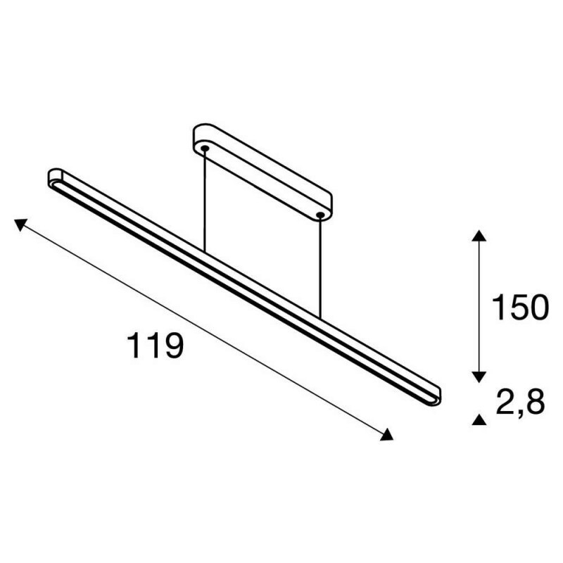 Подвесной светильник SLV 156268