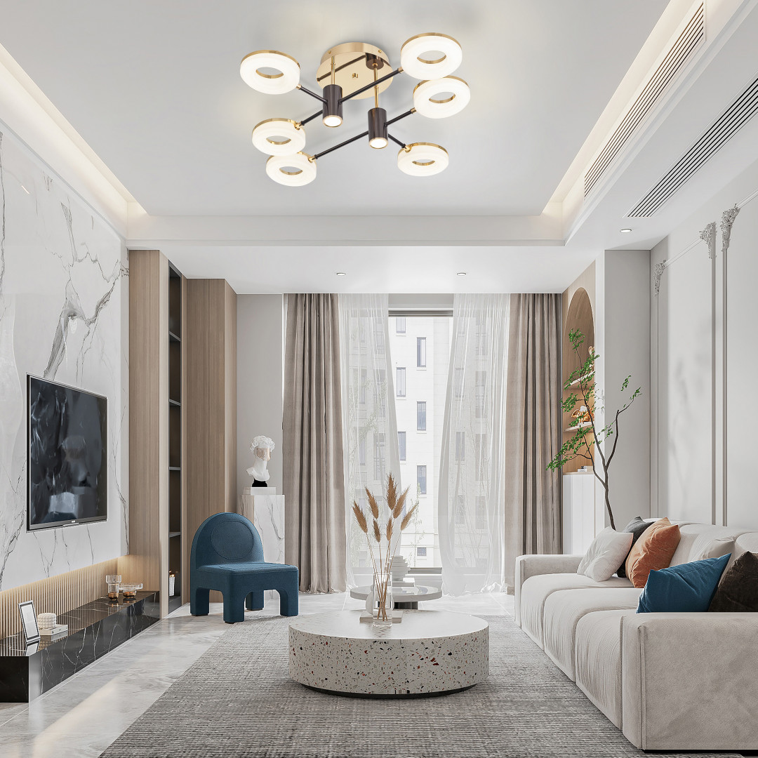 Светильник светодиодный 271399/6 BK/GD Arte Milano