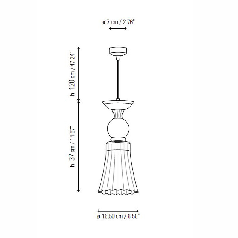 Подвесной светильник Bover TWINS 01 Red