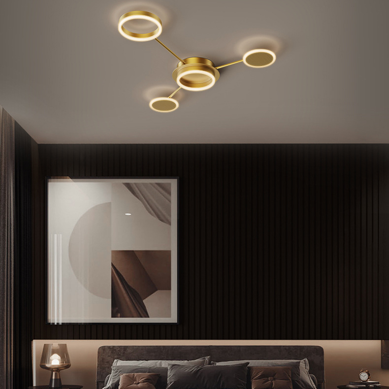 Потолочный светильник ALDAN L120 Black by ImperiumLoft