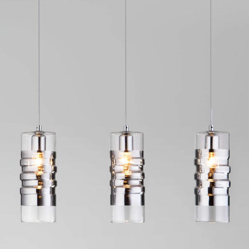 Подвесной светильник Eurosvet 50185/3 хром